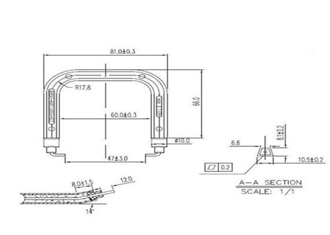 1800W电水壶发热t盘MK9085